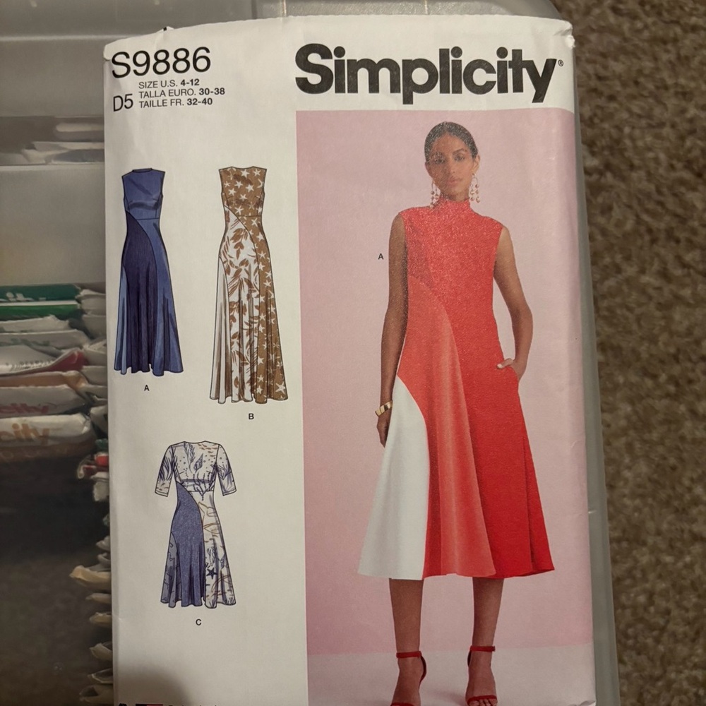 Simplicity Dress Sewing Pattern